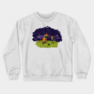 Martians and the Turtle Crewneck Sweatshirt